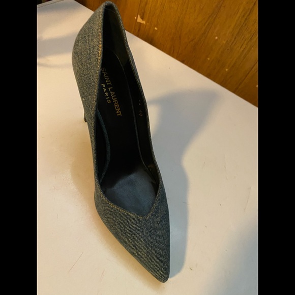 Brand new,YSL denim pumps, size 40 - Picture 4 of 4